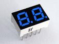 0.28" Anode Blue 7-Segx2 display 