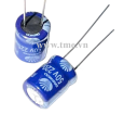 220uF/50V ±20% Aluminum Electrolytic Capacitor, Size 10x12.5mm