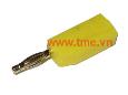 2mm Banana Plug,Stackable, Yellow