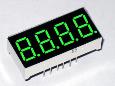 0.36" Anode Green 7-Segx4 display 