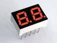 0.28" Anode Red 7-Segx2 display 