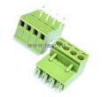 1x4P Green 5.08mm Plug-in and PCB connector terminal block