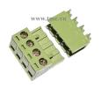 KF2EDGR+KF2EDGK 1x4P Green 5.08mm Plug-in and PCB connector terminal block