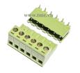 KF2EDGR+KF2EDGK 1x6P Green 5.08mm Plug-in and PCB connector terminal block