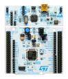 STM32 Nucleo-64 development board with STM32F401RE MCU