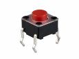 Tact Switch 6x6x5 mm RED